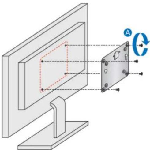 INTEL NUC 10 Performance - Attach and Use the VESA Bracket (Optional) - 1
