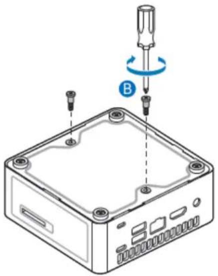 INTEL NUC 10 Performance - Attach and Use the VESA Bracket (Optional) - 2