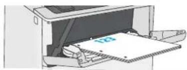 HP Enterprise Flow MFP M528 - Tray 1 paper orientation - 1
