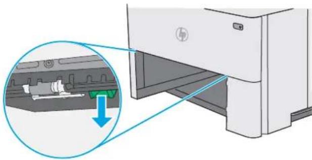 HP Enterprise Flow MFP M528 - Clear paper jams in the duplexer—13.CX.XX, 13.DX.XX - 2