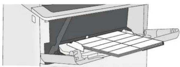 HP Enterprise Flow MFP M528 - Label orientation - 1