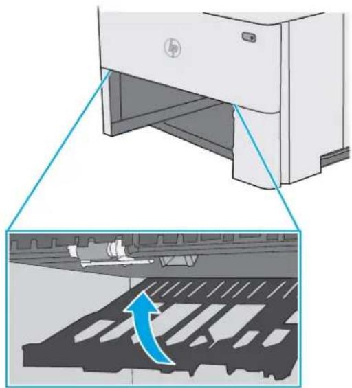 HP Enterprise Flow MFP M528 - Clear paper jams in the duplexer—13.CX.XX, 13.DX.XX - 4