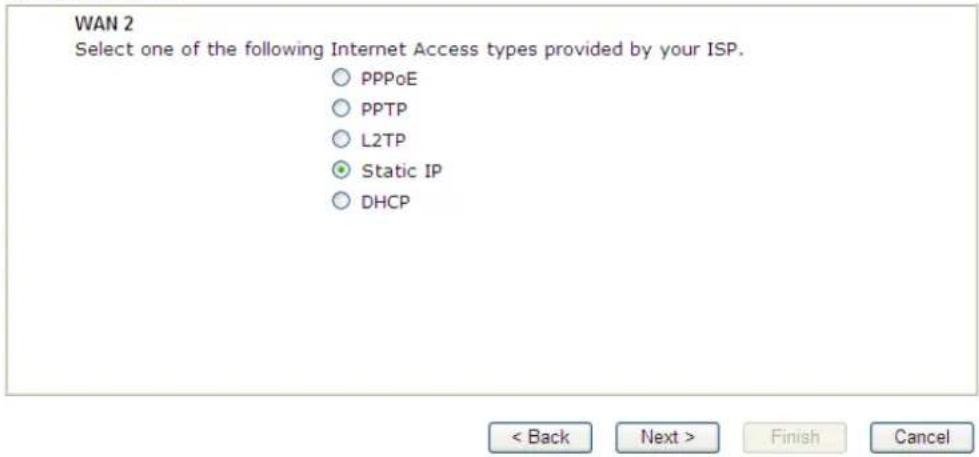 Draytek Vigor 2926 - Static IP - 1