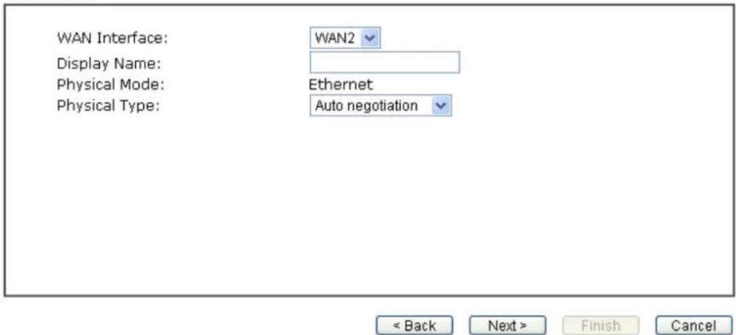 Draytek Vigor 2926 - I-6-1 For WAN1/WAN2 (Ethernet) - 1