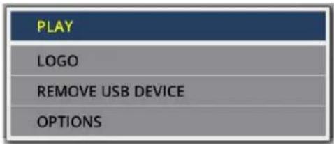 PLAY LOGO REMOVE USB DEVICE OPTIONS