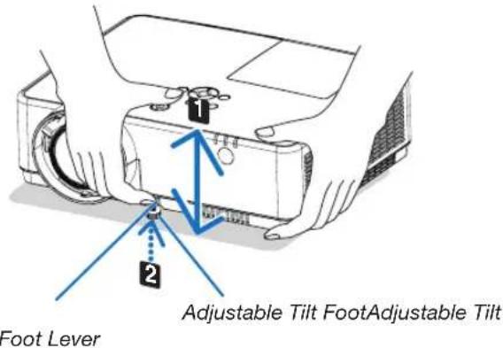 Foot Lever 1 2 Adjustable Tilt FootAdjustable Tilt