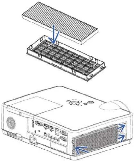 NEC MC332W - Clear the filter usage hours. - 1