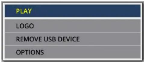 PLAY LOGO REMOVE USB DEVICE OPTIONS