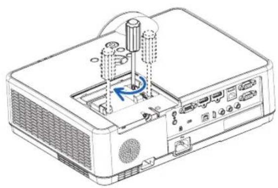 NEC MC332W - Install a new lamp housing. - 2