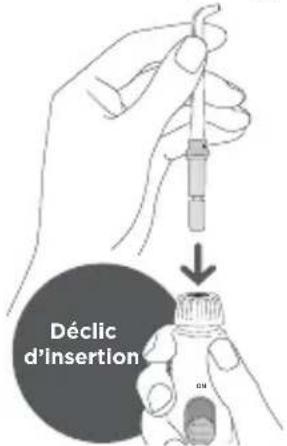 Waterpik WP-663 - Sélection et insertion de l'embout - 1