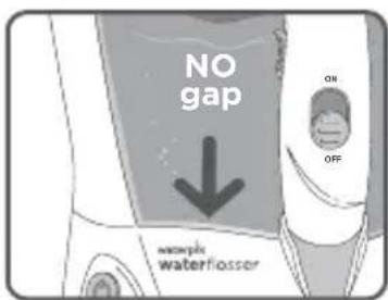 Waterpik WP-663 - Prepare the Reservoir - 3