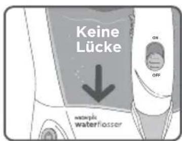 Waterpik WP-663 - Wassertank vorbereiten - 3