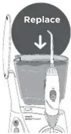 Waterpik WP-663 - Prepare the Reservoir - 2