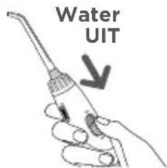 Waterpik WP-663 - bent, zet u de waterschakelaar en de stroom UIT. - 1