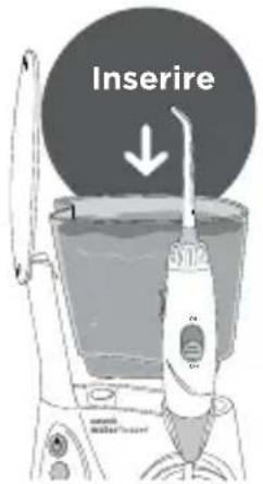 Waterpik WP-663 - Preparare il serbatoio - 2