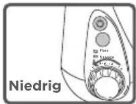 Waterpik WP-663 - Druck einstellen und Modus auswählen - 1