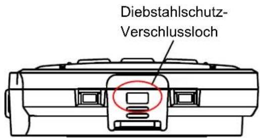 Elmo MX-P2 - ◆Diebstahlschutz-Verschlussloch - 1