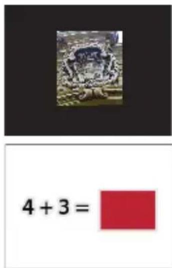 4 + 3 =