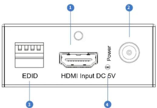Blustream HDCP11AB - Front Panel - 1