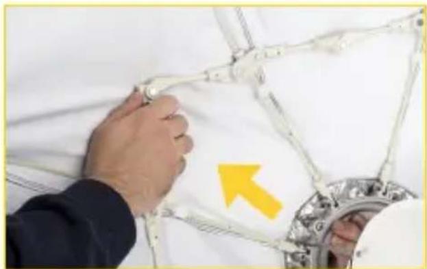 Impact Folding Beauty Dish - Breaking down - 1