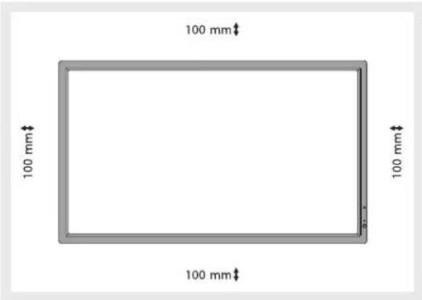 NEC MultiSync V323-3 - Ventilation Requirements - 1