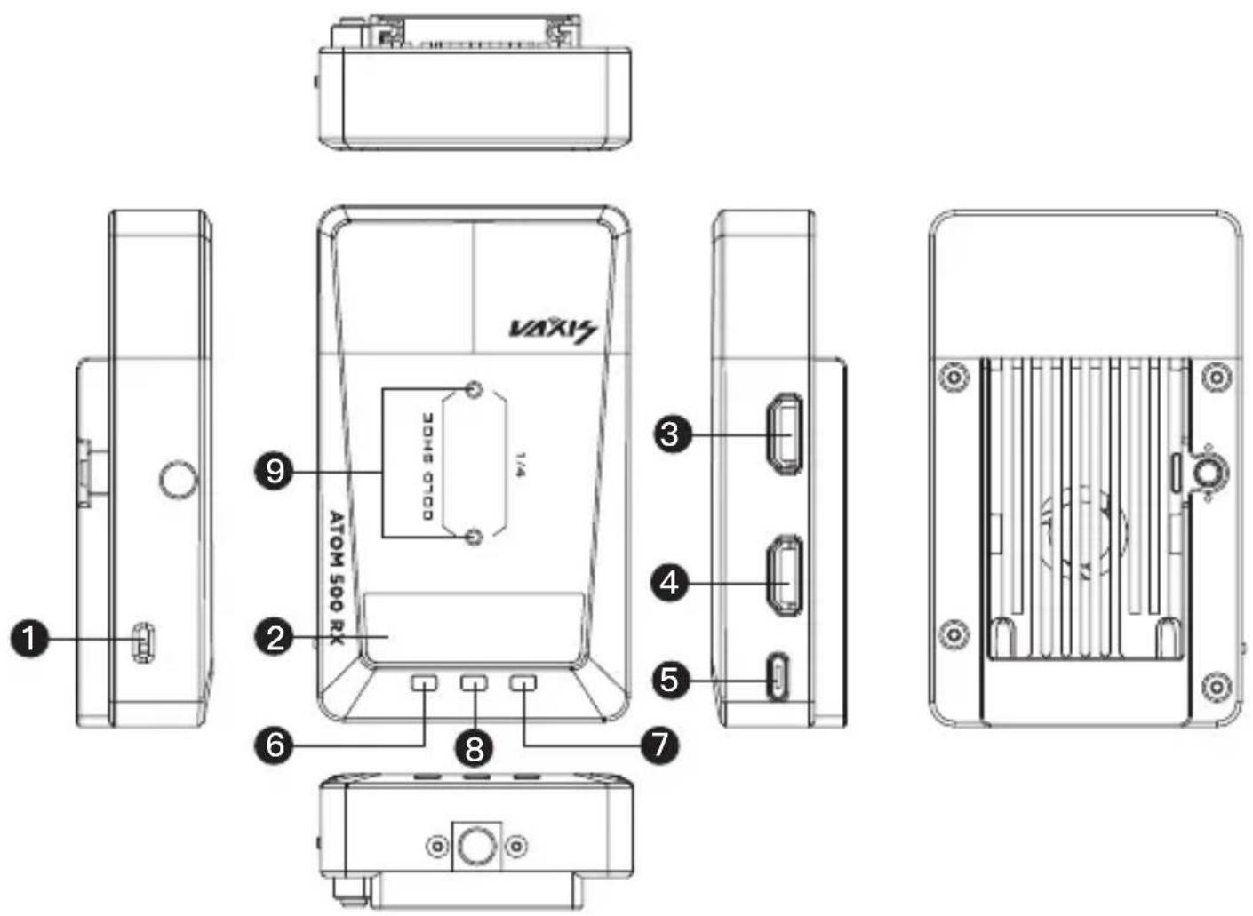 Vaxis Atom 500 - Packing list - 9