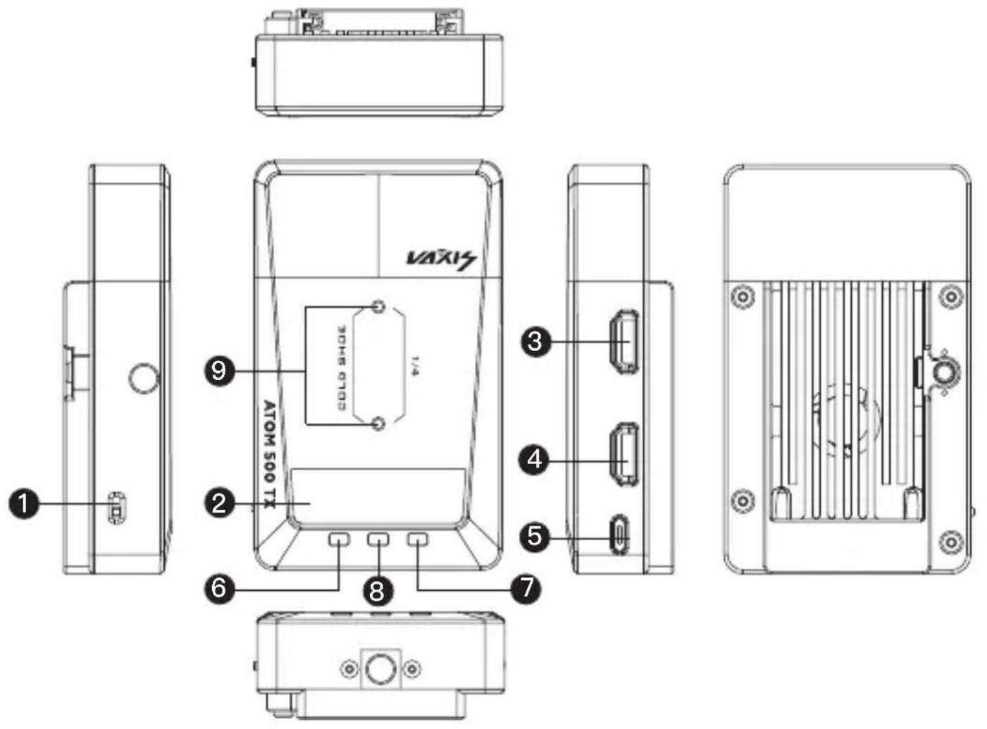 Vaxis Atom 500 - Packing list - 8