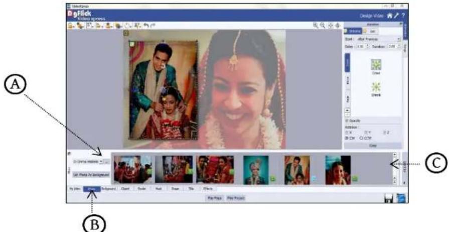 DgFlick Video Xpress - Photo Tab - 1