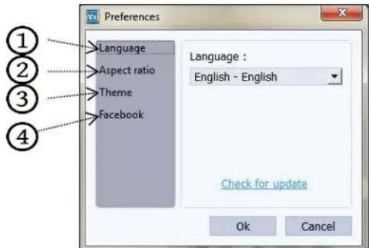 DgFlick Video Xpress - Preferences - 1