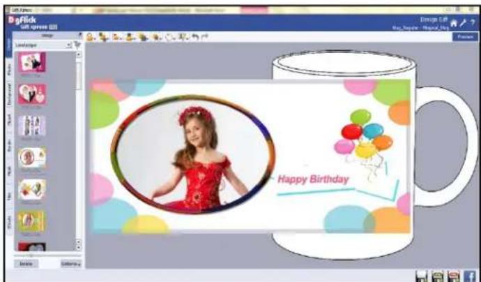 DgFlick Gift Xpress - Ready Page Composition Change Design - 5