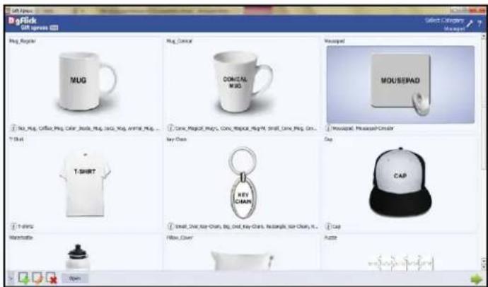 DgFlick Gift Xpress - Select Category - 1