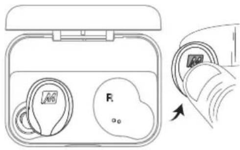 MEE audio X10 - To manually enter pairing mode: - 2