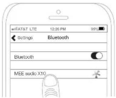 MEE audio X10 - Earpiece Indicator Lights - 2
