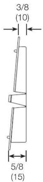 Lutron RR-T10RL-SW - Dimensions - 4