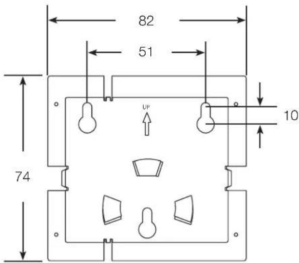 Lutron RR-T10RL-SW - Medidas - 3