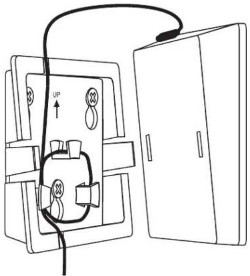 Lutron RR-T10RL-SW - Wall Mounting (optional) - 2