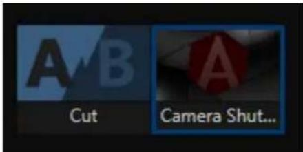 A B Cut Camera Shut...