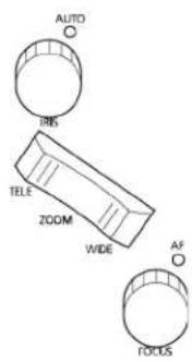 AUTO IRES TELE ZOOM WIDE AF FOCUS