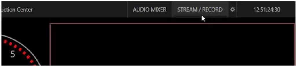 Audio MIXER STREAM / RECORD 12:51:24:30 5