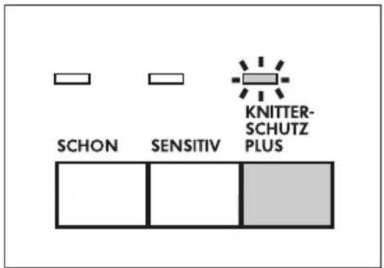 AEG T57849 - Funktion KNITTERSCHUTZ PLUS - 1