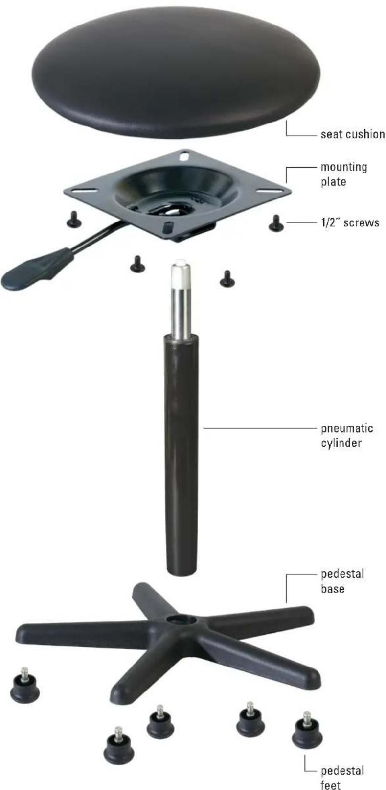 Impact RST-001 - Posing Stool - 1