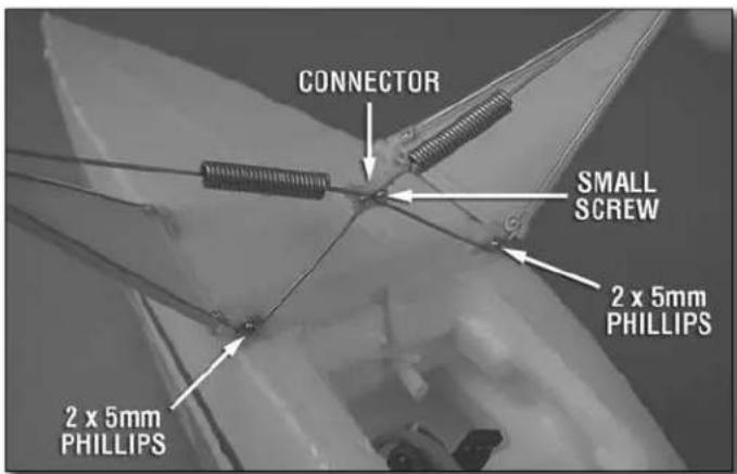 Flyzone Super Cub - Mount the Main Landing Gear - 3