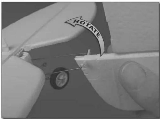 Flyzone Super Cub - Mount the Vertical & Horizontal Stabilizers (Fin and Stab) - 5