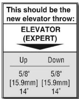 Flyzone Super Cub - Increased Elevator Throw for Expert Pilots (Optional) - 3