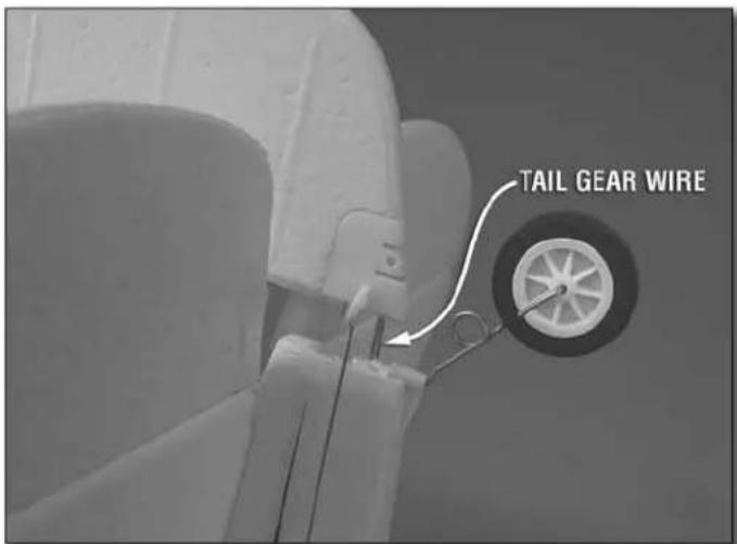 Flyzone Super Cub - Mount the Vertical & Horizontal Stabilizers (Fin and Stab) - 8