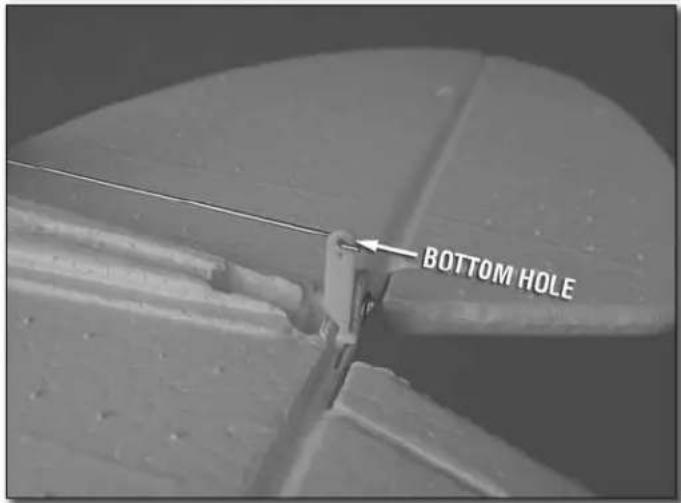 Flyzone Super Cub - Mount the Vertical & Horizontal Stabilizers (Fin and Stab) - 4