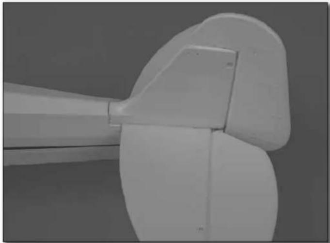 Flyzone Super Cub - Mount the Vertical & Horizontal Stabilizers (Fin and Stab) - 10