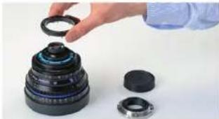 ZEISS Compact Prime CP.2 - Changing the mount - 5