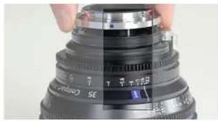 ZEISS Compact Prime CP.2 - Instructions on changing to an EF or to any other CP.2 mount - 3