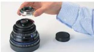 ZEISS Compact Prime CP.2 - Changing the mount - 3